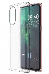 Oppo Reno 4 Kılıf Yüksek Kalite Şeffaf Silikon Kılıf - 3