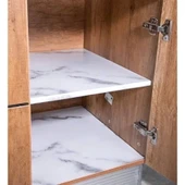 Mermer Desenli Yapışkanlı Folyo Sticker Masa Tezgah Duvar Kağıdı Su Geçirmez Folyo - 4