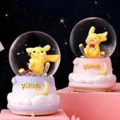Pokemon İçi Dönmeli Üflemi Işıklı Müzikli Kar Küresi Büyük Boy Alk3116 - 1