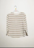 Erkek Çocuk Uzun Kollu Çizgili Örmek Triko Kazak 125324 - 4