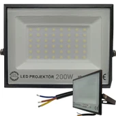 Led Projektör 200w 18000lm Opto Minisun M-38200 - 1