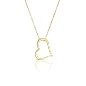 Altın Kalp Kolye thumbnail 1