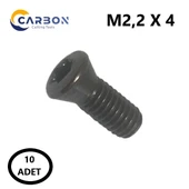 M2,2 X 4 TORX CİVATA KATER CİVATASI ORJİNAL CİVATA ( 10 ADET ) - 1