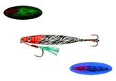 S.F. Sardin Jig 29g - Sahte Yem Kaşık Rapala -Levrek, Palamut, Lüfer, Çinekop, Turna Jig Yem -Zebra Glow - 2