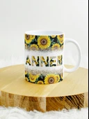 DeepCraft Anneler Günü 'Annem' Mug Hediyelik Kupa 300ML - 1