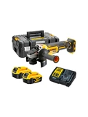 DEWALT DCG405P2 18V 5.0AH LI-ON ÇİFT AKÜLÜ KÖMÜRSÜZ AVUÇ TAŞLAMA - 1