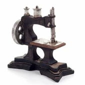 heyf HEYF® Decotown Nostaljik Dekoratif Dikiş Makinesi Biblo Süs Eşyası - 1
