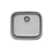 Livinox 40x45 Tek Gözlü Düz Taşmasız Çelik Mutfak Eviyesi - 1