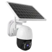 heyf HEYF® Solar Panelli Su Geçirmez Gece Görüş Destekli Wifi Bağlantılı Güvenlik Kamerası - 1