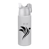 heyf HEYF® Kilitlenebilen Matara Güvenlikli Suluk Sporcu Matarası Spor Su Şişesi İçecek Şişesi 700ml - 1