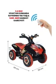 UJ TOYS Uzaktan Kumandalı Akülü Atv 6v Ranger-siyah - 1