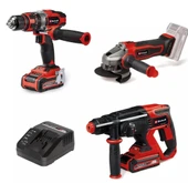 Einhell Te-Tk 18/3 Li +2 (Cd+Ag+Hd) Vidalama, Kırıcı, Taşlama - 1