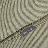 Homedius Mocca Fitilli Kadife Çift Kişilik Katlanır Yatak Olabilen Koltuk-Çağla Yeşili thumbnail 2