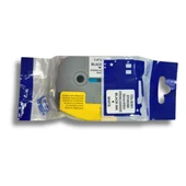 Brother TZe-S261 36mmX8m Beyaz Etikete Siyah Muadil Etiket (Laminasyon Şerit) - 2