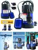 2in1 Kombine Dalgıç Pompa QSB900 İbeltech 900W Plastik Gövdeli Kirli ve Temiz Su Dalgıç Pompası - 2