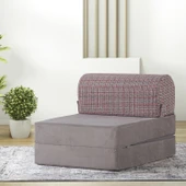 Homedius Magic Yataklı Katlanır Tek Kişilik Koltuk Açık Gri Tek - 6