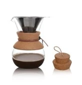 Linanware Chemex Filtre Kahve Demleme Isıya Dayanıklı Borosilikat Cam 600 ml DSG-32 thumbnail 1