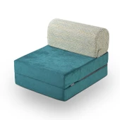 Homedius Magic Yataklı Katlanır Tek Kişilik Koltuk Yeşil Tek - 1