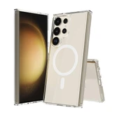 BİKAPAK MAGSAFE AIR SAMSUNG S25 ULTRA ŞEFFAF KAPAK thumbnail 1