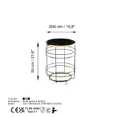 SHB  AHŞAP METAL SEHPA - 4