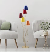 BONIBON  ABAJUR BAŞLIKLI 5'Lİ LAMBADER - 1