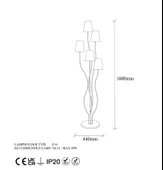 BONIBON  ABAJUR BAŞLIKLI 5'Lİ LAMBADER - 5