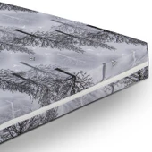 Homedius Smart Sünger Yatak Yer Yatağı, Balkon Sedir Minderi 90x190x12 cm - 5