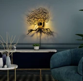 SHD METAL MOTİFLİ AMBİYANS APLİK - 1