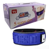 Super Slim 5 Motorlu Titreşimli Masaj Kemeri Göbek Eritme Aleti - 3