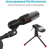 Promate Vlogpro - Vlog Çekim Kiti Profesyonel Mikrofonlu Stand Tripod LED Işıklı - 6