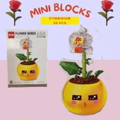 Ctoy Mini Blok Çiçek Yapma Seti No:2 58 Parça Cymbidium 1013A - 1