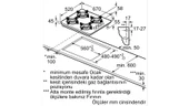 Siemens EO7C6PP30O Sert Cam Ankastre Ocak Siyah - 6