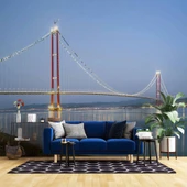 Çanakkale Köprüsü Manzaralı Duvar Kağıdı thumbnail 1