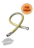 Wuvera 150 cm Ankastre Ocak Set Üstü Ocak Tambur Fırın Doğalgaz Bağlantı Hortumu – Güvenli ve Dayanıklı Bağlantı Çözümü - 3