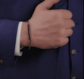 925 Ayar Gümüş (Silver) Bileklik - 1