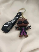 Matris Anahtarlık Silikon 3D Anime Matrix Oyuncak Araba Çanta Süsü thumbnail 3