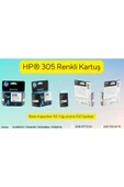 HP Deskjet 2700 Orjinal Kartuş - 305 3ym61ae 3ym60ae Avantaj Paket - 7