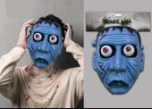 Frankenstein Temalı Sallanan Oynar Gözlü Maske - 3