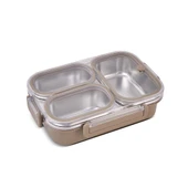 ARYILDIZ BENTO DİKDÖRTGEN LUNCH BOX YEMEK TERMOSU 3 BÖLMELİ HAKİ - 2