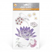 Lotus Geçici Dövme,Geçici Tattoo ,Vücut Dövme,Kol Bilek Dövme,Boyun Dövme,Sırt Dövme - 2