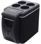 Oto Buzdolabı 12V 6 Lt Siyah - 2