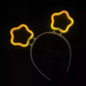 Glow Stick Karanlıkta Yanan Fosforlu Yıldız Taç 12 Adet - 3