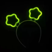 Glow Stick Karanlıkta Yanan Fosforlu Yıldız Taç 12 Adet - 5