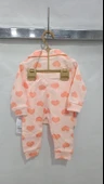 uğurböceğiçocuk Kalpli Baskılı Pijama Takım 2422 - 7