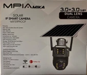 MPIA Mika 6MP Dual Lens  Wifi Güneş Enerjili Hareketli Akıllı Kamera Gece Görüş V380Pro - 8