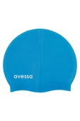 AVESSA Yüzücü Bonesi Silikon Bone Saks Mavi Sc-502 - 1
