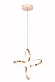 YONCA TEKLİ GOLD AVİZE - 1