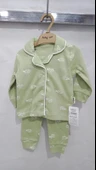uğurböceğiçocuk Kaplumbağa Baskılı Pijama Takım 2409 - 2