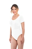 BEYAZ MI Emay 1926 Soft Yarım Kollu Body - 1