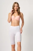 BEYAZ MI Emay 3004 Soft Uzun Paça Dantel Boxer - 1